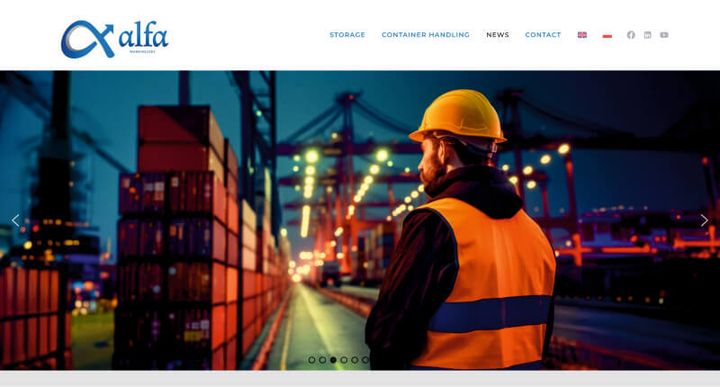 Alfa Magazyn – 웹사이트 스크린샷