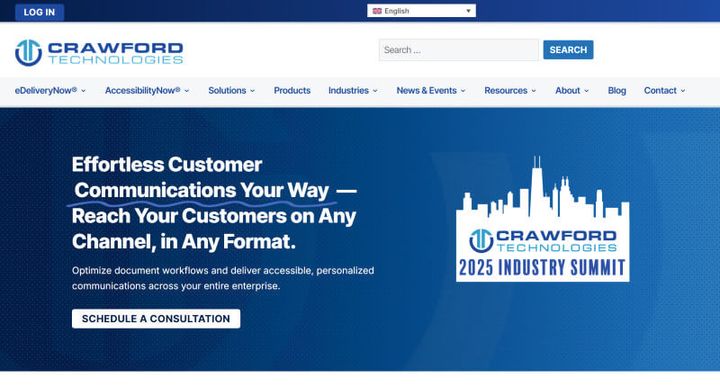 Crawford Technologies – 웹사이트 스크린샷
