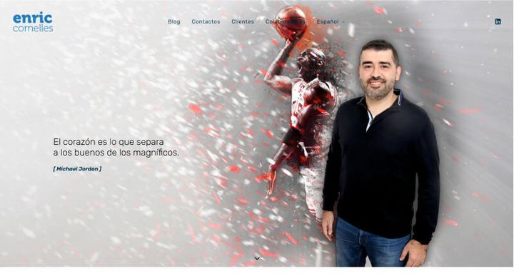Enric Cornelles – 웹사이트 스크린샷