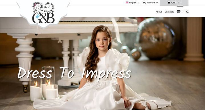 Girl & Boy – website screenshot