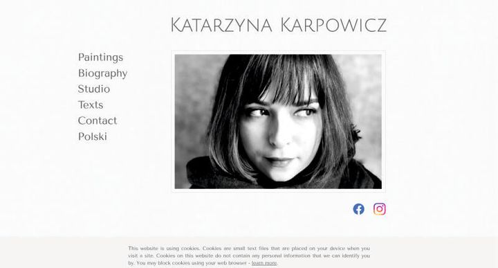 Katarzyna Karpowicz – 웹사이트 스크린샷