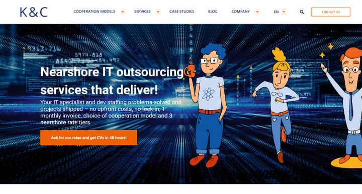 KruscheCompany – 웹사이트 스크린샷