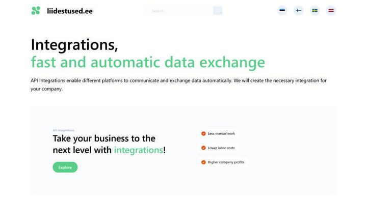 liidestused.ee – 웹사이트 스크린샷