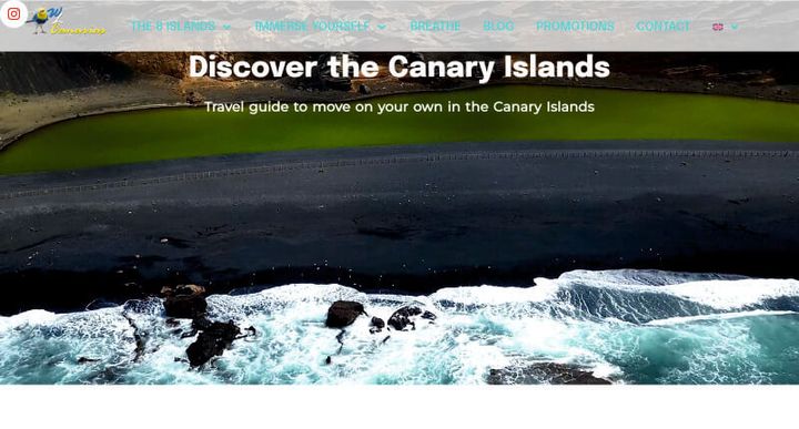 We like Canarias – website screenshot