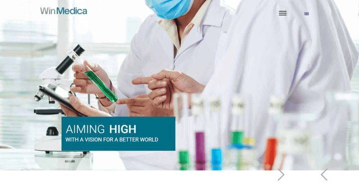 Winmedica – website screenshot