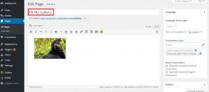 Translate the gallery page