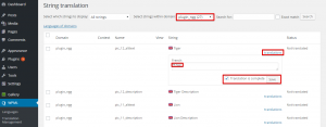 Translate the gallery strings
