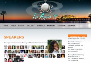 DeniseはWordCamp Los Angelesで登壇します
