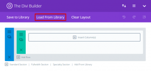 Load from library