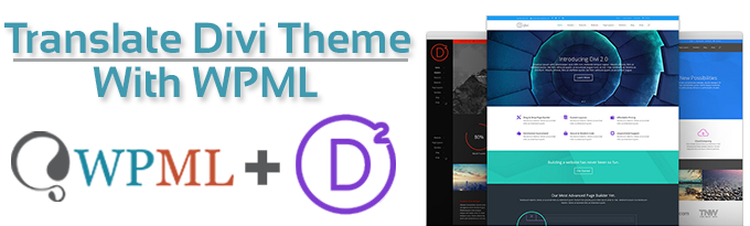 Translate divi theme with wpml