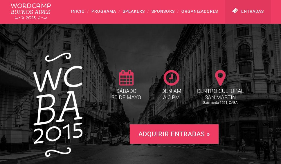 Site officiel du WordCamp BA