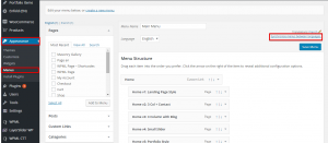 Synchroniser les menus entre les langues