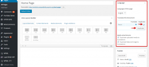 dupliquer la traduction