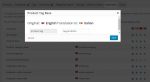 Store URLs tab