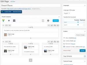 Page designed with Visual Composer