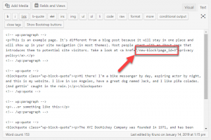 Links turned Sticky by WPML viewed within Classic editor