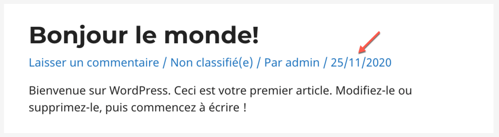 フランス語バージョンの投稿