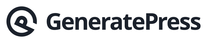 Logotipo de GeneratePress