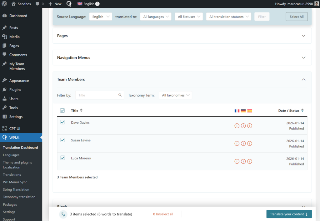 Selecting JetEngine Listing